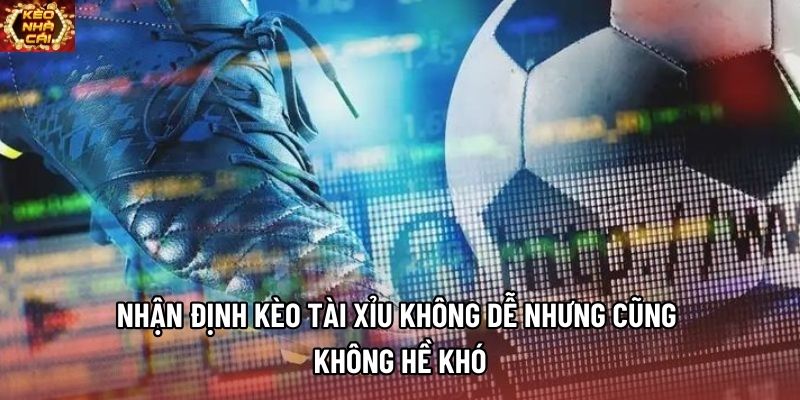 Nhận định kèo tài xỉu không dễ nhưng cũng không hề khó